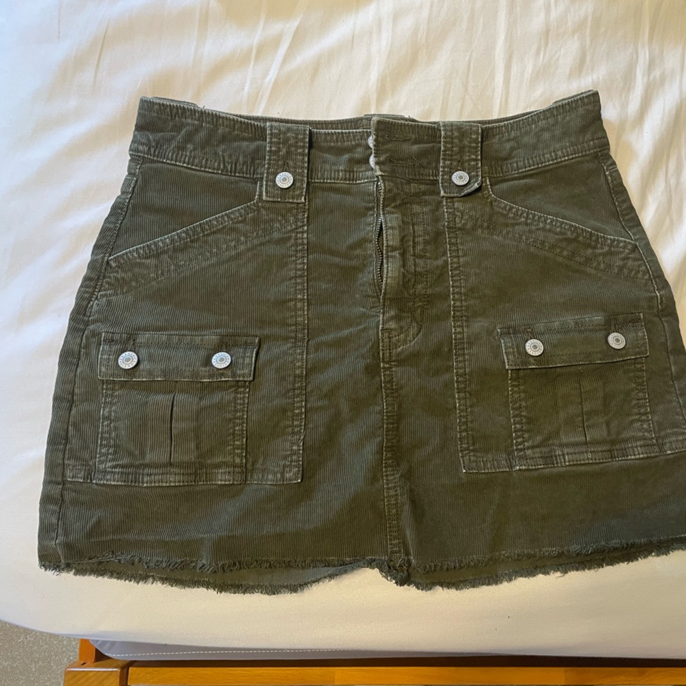Corduroy skirt